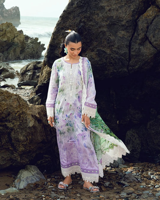 Gardenia by Nurèh – Embroidered & Printed Lawn 3 Piece Suit with Chiffon Dupatta (NSG-200)