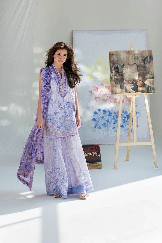 Sobia Nazir VITAL Embroidered 3 Piece Unstitched Lawn Suit (V-2B)