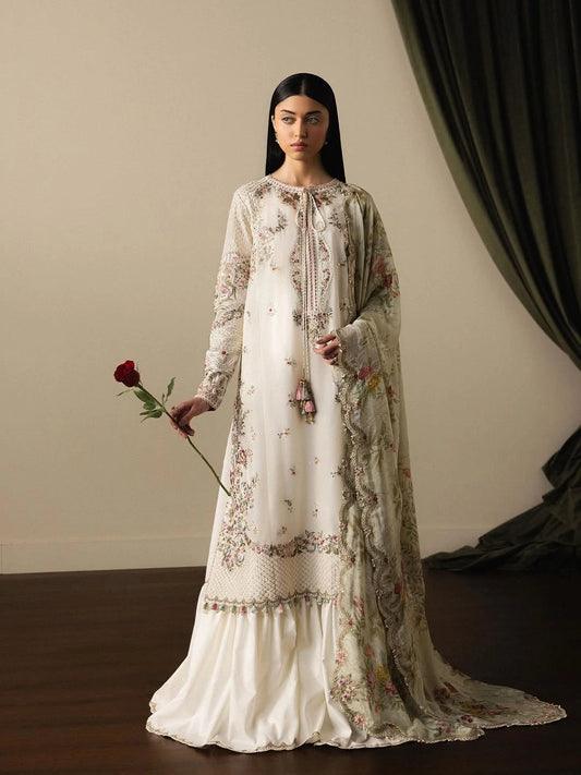 ZSJ SATORI – Stillness & Luxury | Embroidered Pima Lawn Unstitched 3-Piece Suit SHIORI-D5