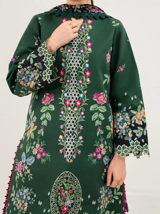 Annaya by Mahnur | Embroidered Lawn Unstitched 3-Piece Suit A-02
