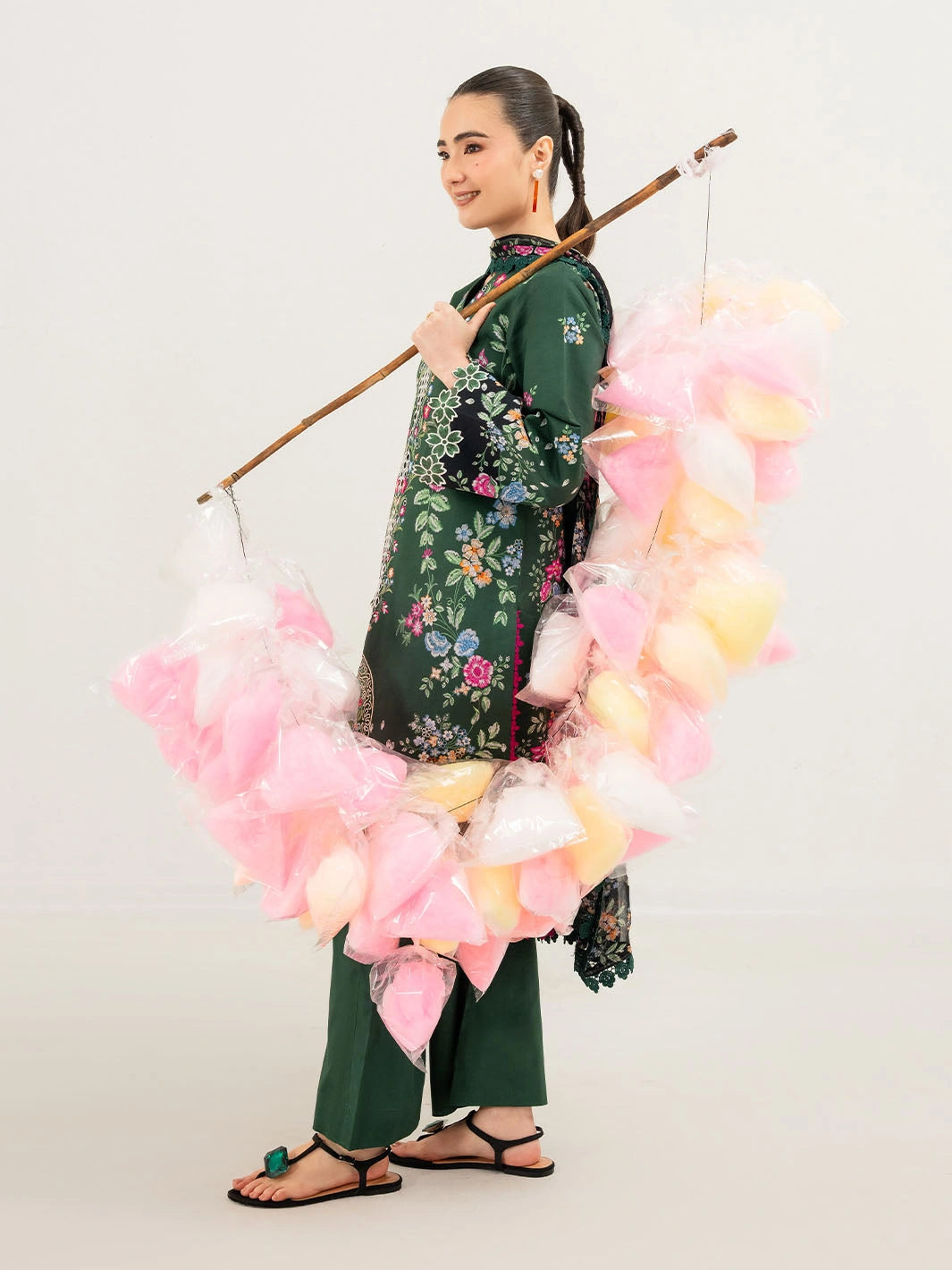 Annaya by Mahnur | Embroidered Lawn Unstitched 3-Piece Suit A-02