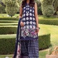 Elaf Belladore Prints Chiffon 26 Unstitched Premium 3 Piece Suit (EPA-1A)