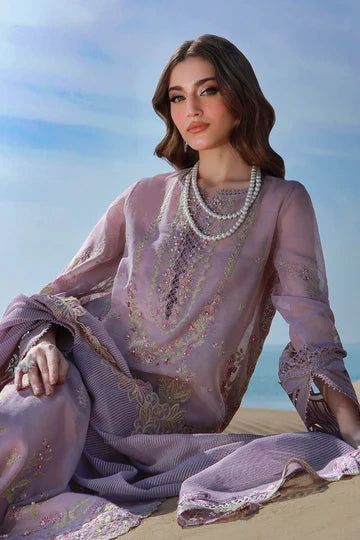 Rang Rasiya – Parisa 1 | Luxury Embroidered Cotton Net 3-Piece Suit