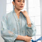 MariaB MBasics-Embroidered Lawn 3 Piece Unstitched Suit with Chiffon Dupatta (D2B)