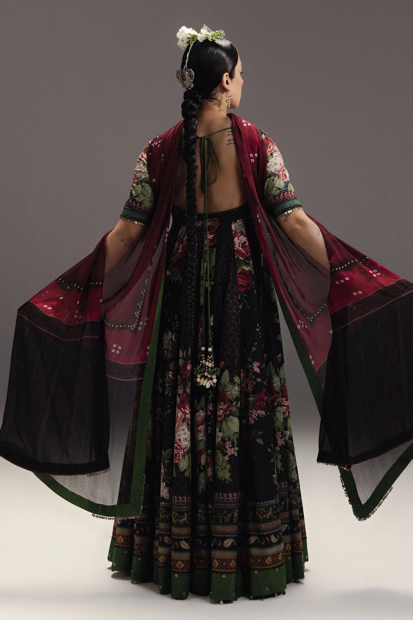 Anarkali by Zara Shahjahan Unstitched Digital Printed Pima Lawn Suit (Shehzadi-D5)