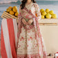 Nureh Embroidered & Printed Lawn paired Stitched 3 Piece Suit (NP-767)