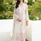Iznik spring summerPearl White Embroidered Lawn 3 Piece stitched Suit (SS-01)