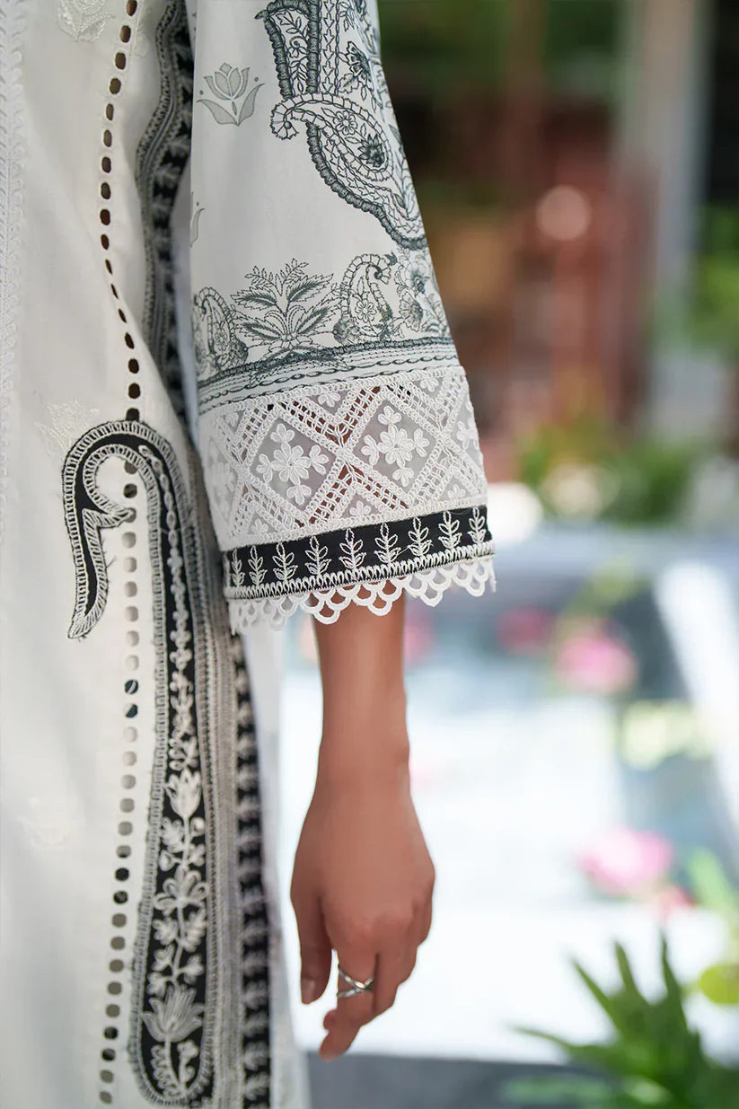 Laanem by Saira Rizwan stitched Embroidered Lawn 3 Piece Suit (AMARA-B)