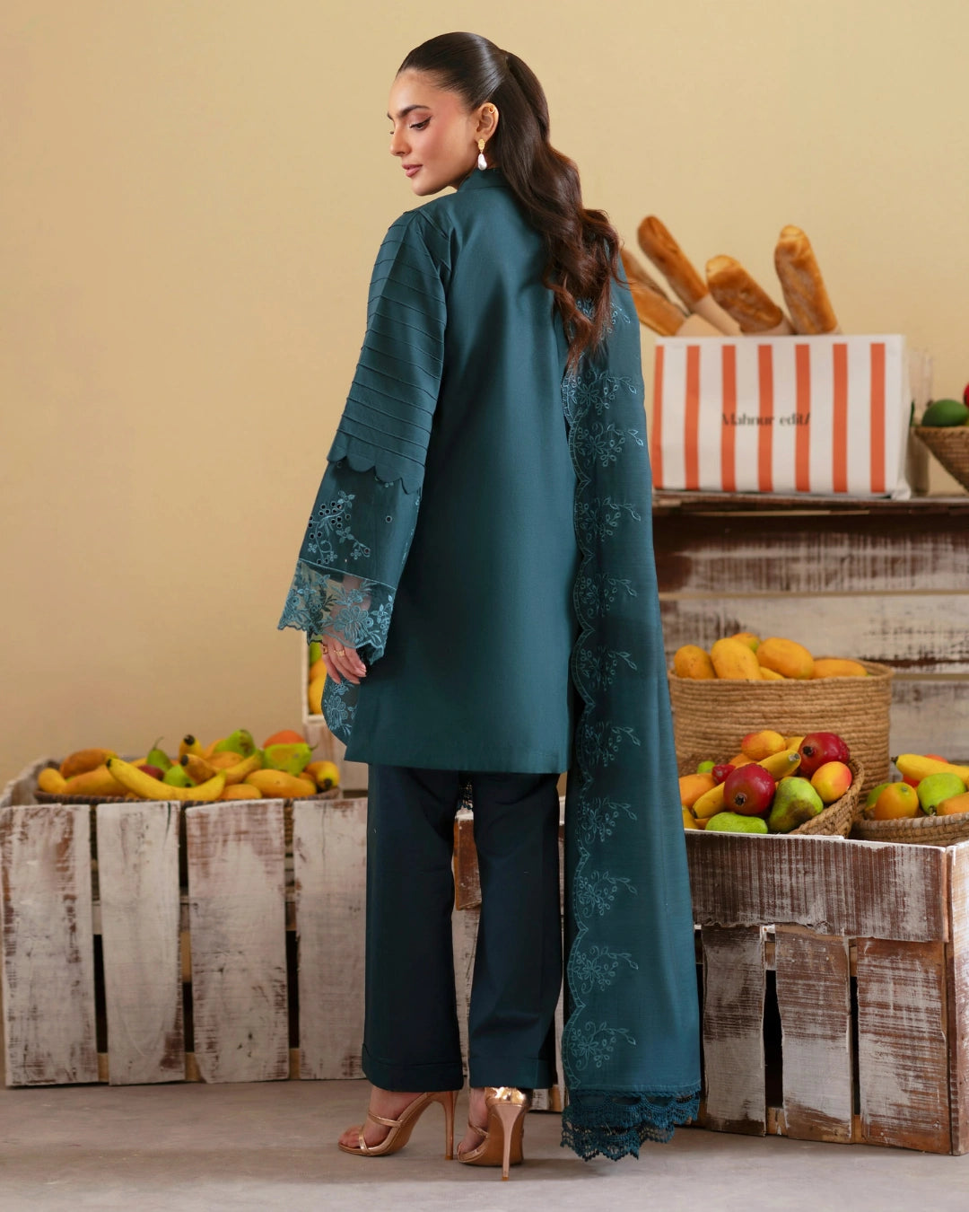 Ember lawn 26 by mahnur EM-0013 |Unstitched|