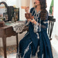 Azure Ensembles '26 - Premium 3 Piece Unstitched Suit (Stellar Blue)