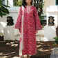 Qalamkar Qprints | Digital Printed Lawn Chikankari Embroidered Suit | LENA
