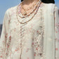 Qalamkar Qlinekari Inlays – Chikankari Embroidered Lawn Ready to Wear (DC #13)