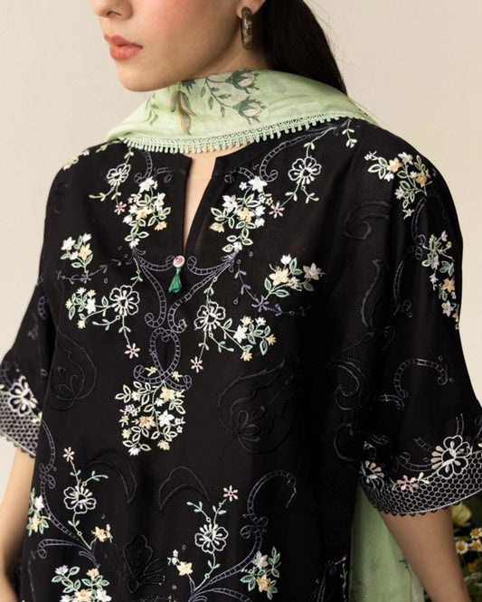 Coco By Zara Shahjahan Embroidered Lawn 3-Piece Unstitched Suit (Eira-10A)