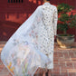 Qalamkar Qprints | Digital Printed Lawn Chikankari Embroidered Unstitched Suit | AERIN