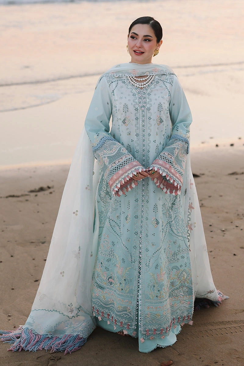 QALAMKAR Sahil | Luxury Digital Printed Chikankari Embroidered 3PC Lawn Suit | – Elegant Collection | AYRA