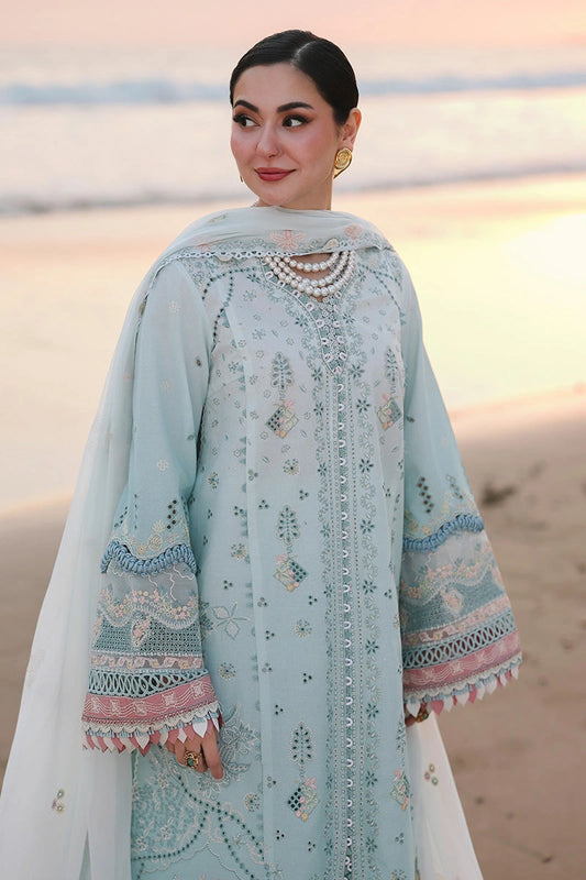 QALAMKAR Sahil | Luxury Digital Printed Chikankari Embroidered 3PC Lawn Suit | – Elegant Collection | AYRA