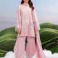 MariaB MBasics-Embroidered Lawn 3 Piece Unstitched Suit with Chiffon Dupatta (D10B)