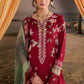 Nureh Embroidered & Printed Lawn paired Stitched 3 Piece Suit (NP-803)