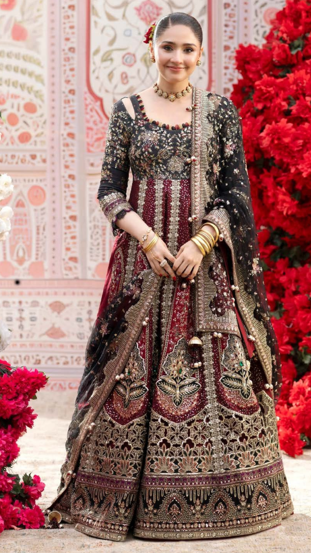 Nureh Jhoomro Embroidered Unstitched 3 peice Luxury Formals suite 2026 (NL-95)