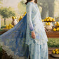 NUREH BLOOM Embroidered & Printed Doriya Lawn 3 Piece Unstitched Suit (BL-14)