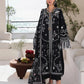 Qalamkar 3-Piece Chikankari Embroidered Luxury Lawn Suit (Unstitched) SA #02