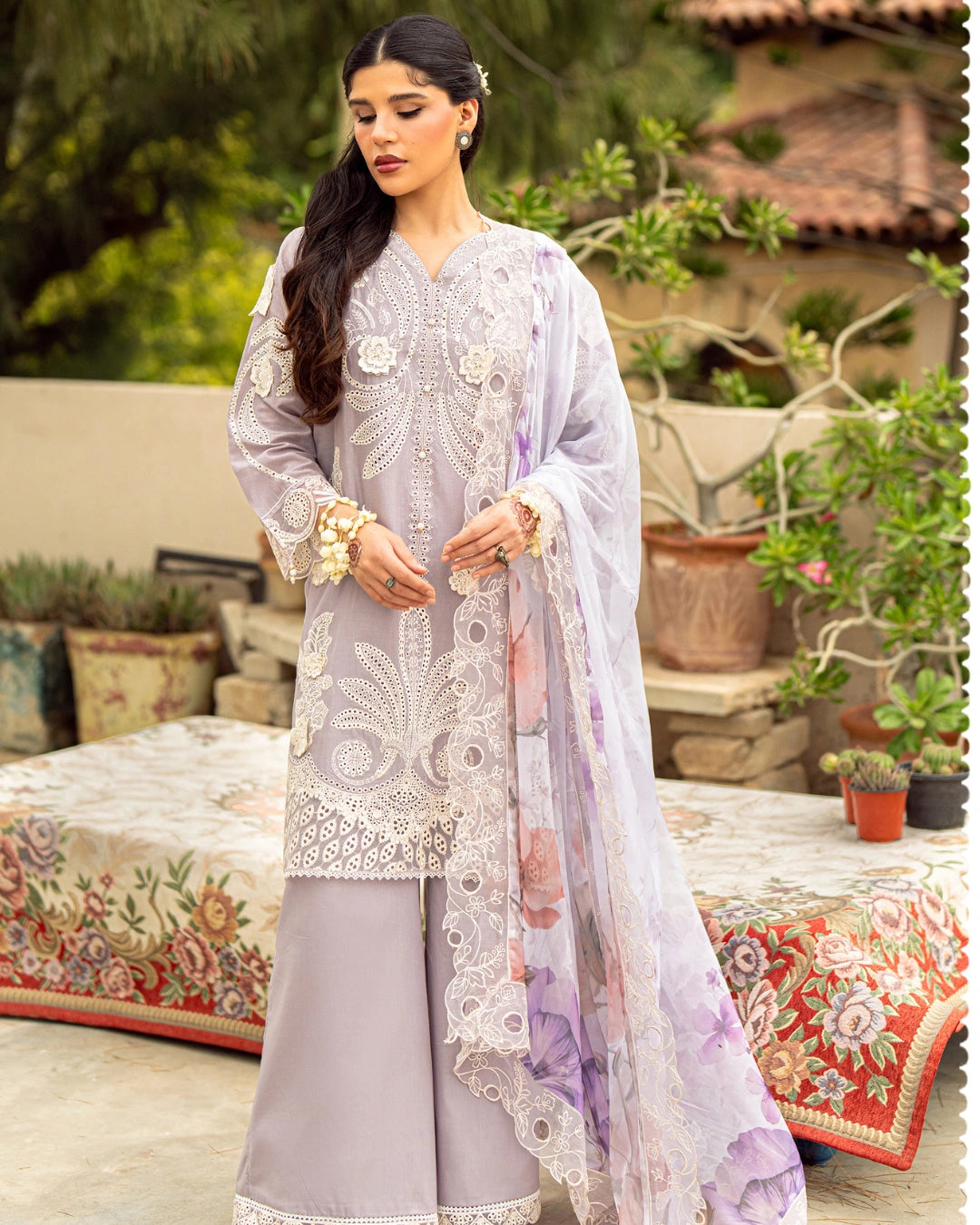 Rehzaan – Surkhab Festive Lawn Suit