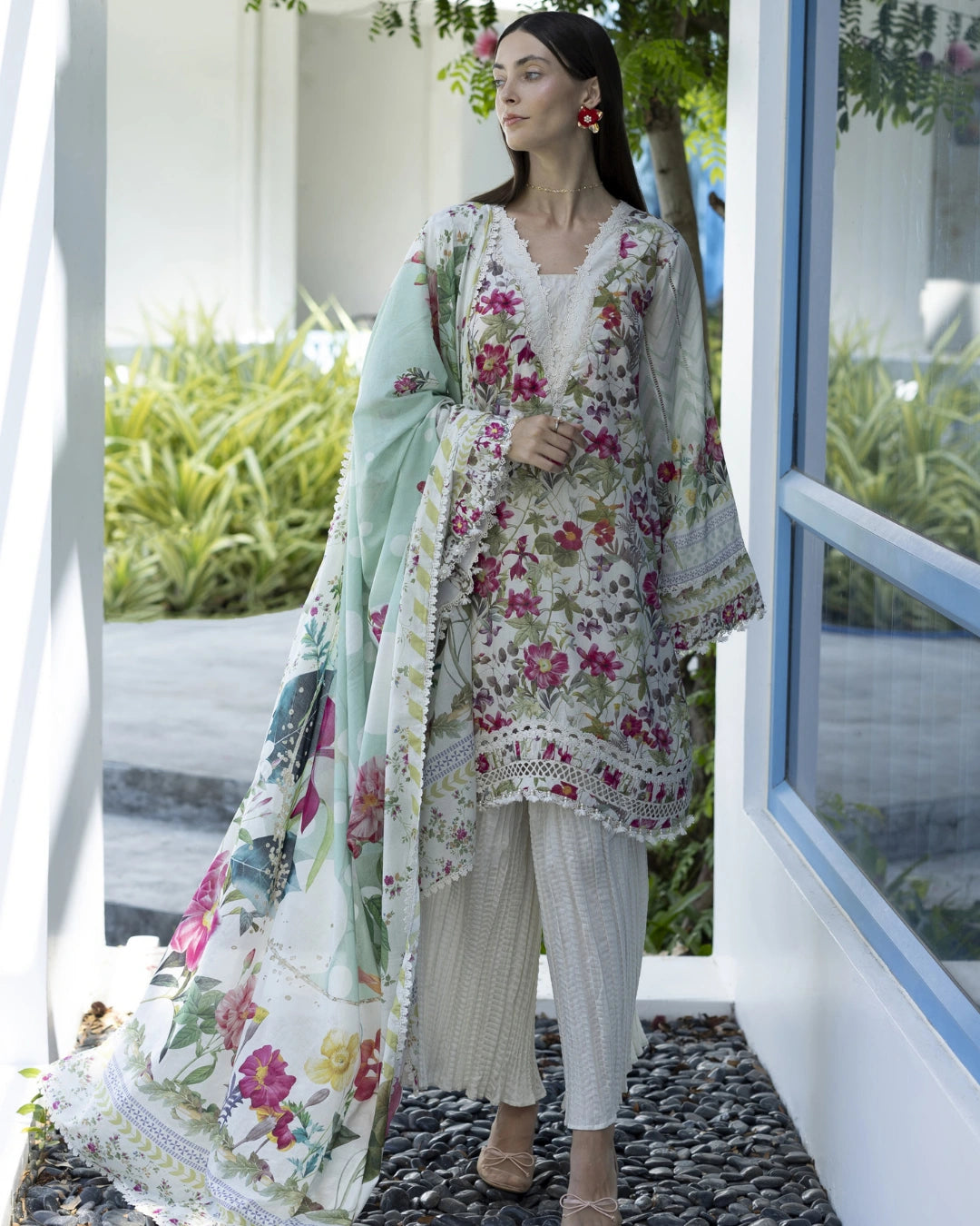Elaf premium Presents SANTORINI – Prints Collection 2026 (Unstitched) EPN-9b