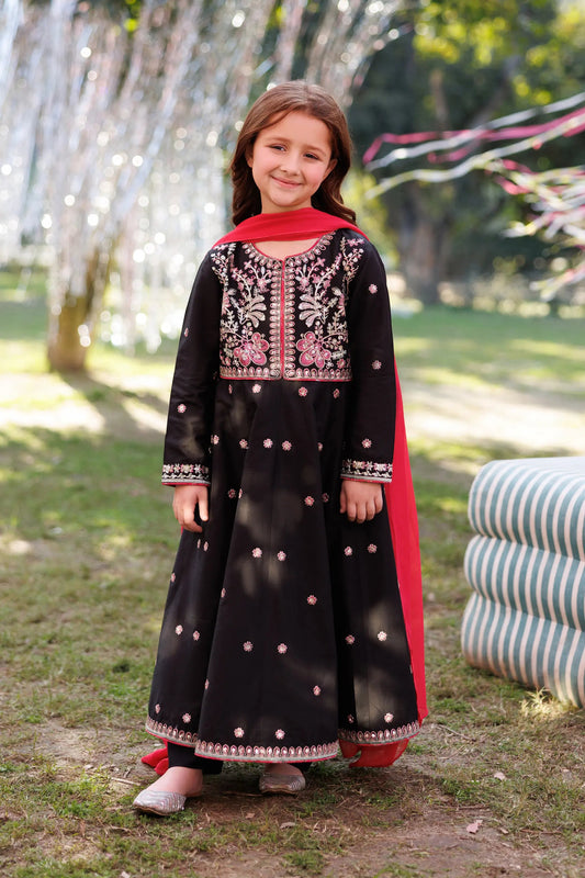 Garnet Embroidered Lawn Stitched 3 Piece Suit (Lullaby) | Summer Collection 2026