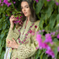 Wildflower Waltz – Embroidered Lawn with Silk Dupatta