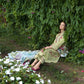 Wildflower Waltz – Embroidered Lawn with Silk Dupatta