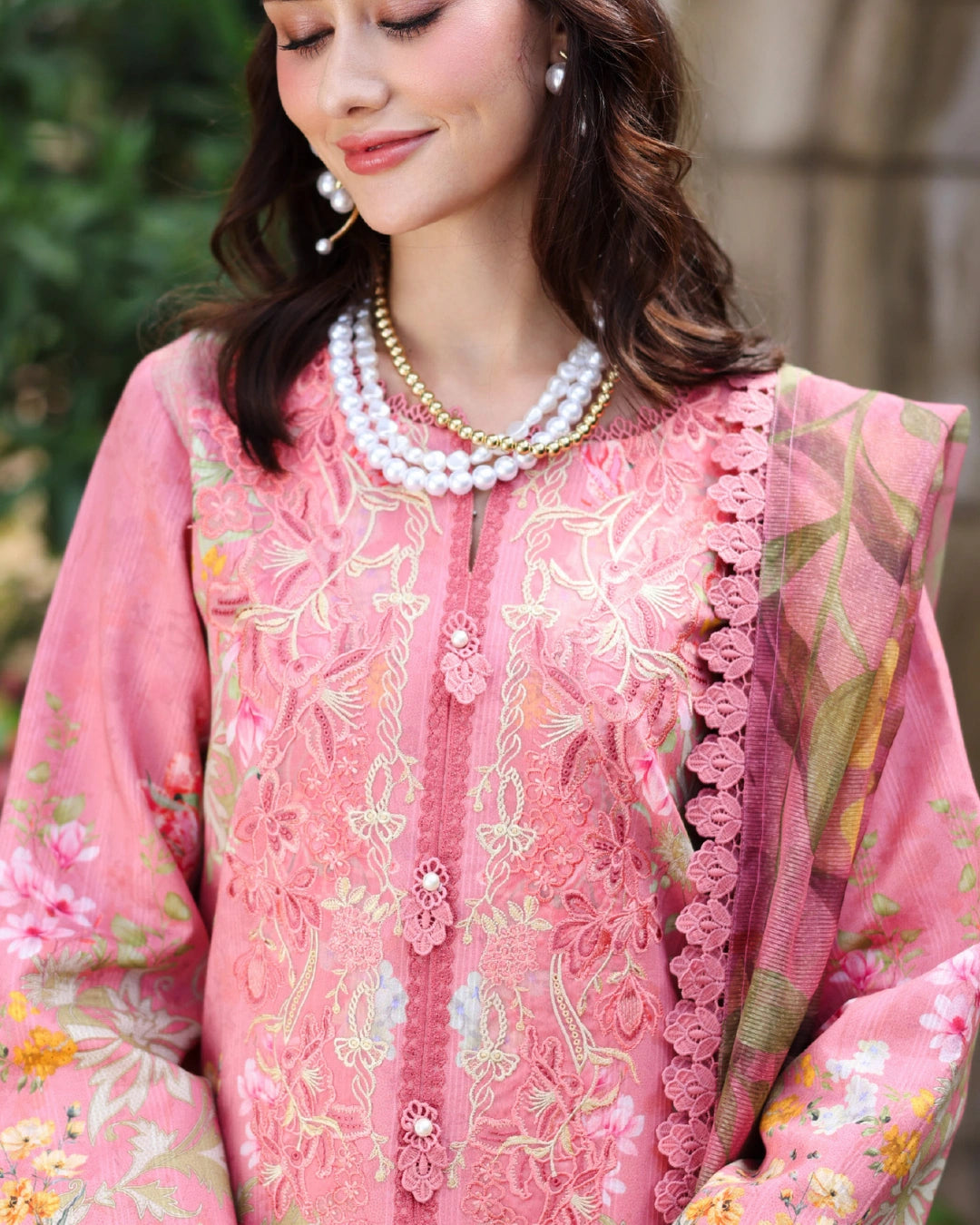 Rang Rasiya – Lifetime Collection Unstitched 3PC Suit BLUSH