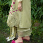 Wildflower Waltz – Embroidered Lawn with Silk Dupatta
