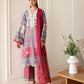 Roheenaz Éclat | Rosette Dream | Unstitched 3 Piece Lawn Suit (Printed & Embroidered)