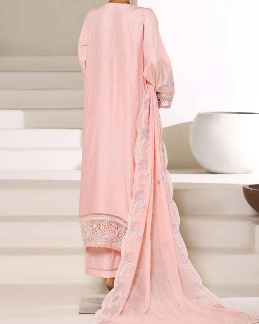 Sadabahar Luxury Embroidered Lawn Stitched 3-Piece Suit | Festive Collection