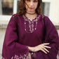 Noor Luxe Chikankari 3-Piece Unstitched Lawn Embroidered Suit (D1 - A)