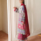 Roheenaz Éclat | Rosette Dream | Unstitched 3 Piece Lawn Suit (Printed & Embroidered)