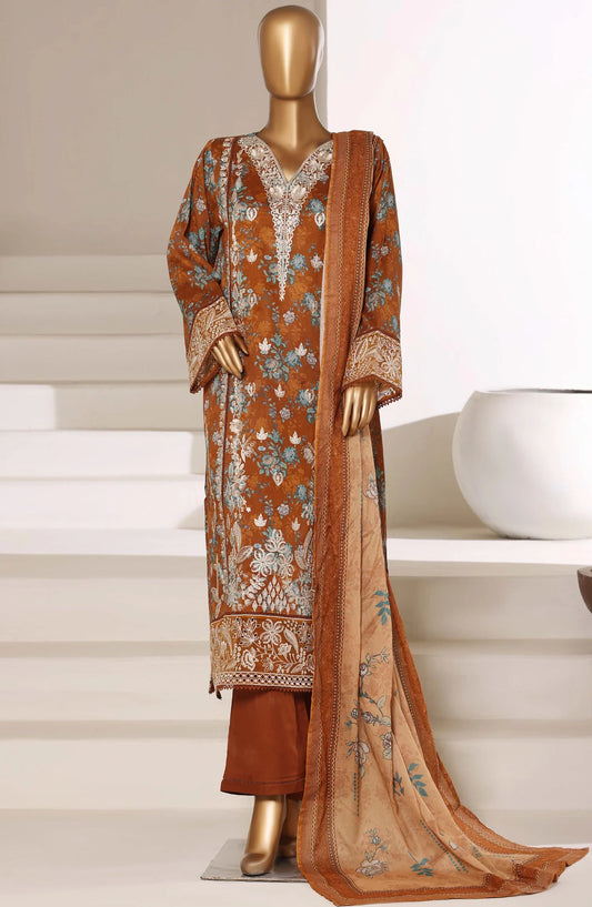 Sadabahar Signature Embroidered Lawn Stitched 3-Piece Suit – D-06 | Festive Collection