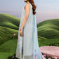 MariaB MBasics-Embroidered Lawn 3 Piece Unstitched Suit with Chiffon Dupatta (D10A)