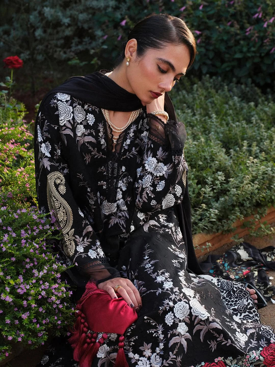 ZSJ SATORI – Stillness & Luxury | Embroidered Pima Lawn Unstitched 3-Piece Suit TAKUMI-D10