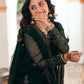 AZURE - EID ENSEMBLES unstitch chiffon 3 pc suite (Glimmer Green)