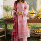 NUREH BLOOM Embroidered & Printed Doriya Lawn 3 Piece Unstitched Suit (BL-13)