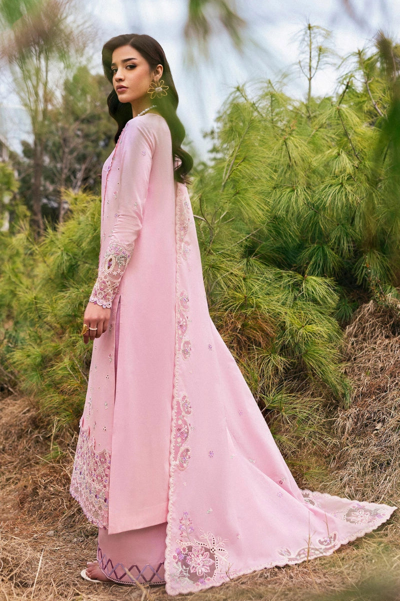 Qalamkar Qlinekari Inlays – Chikankari Embroidered Lawn Ready to Wear (DC #02)