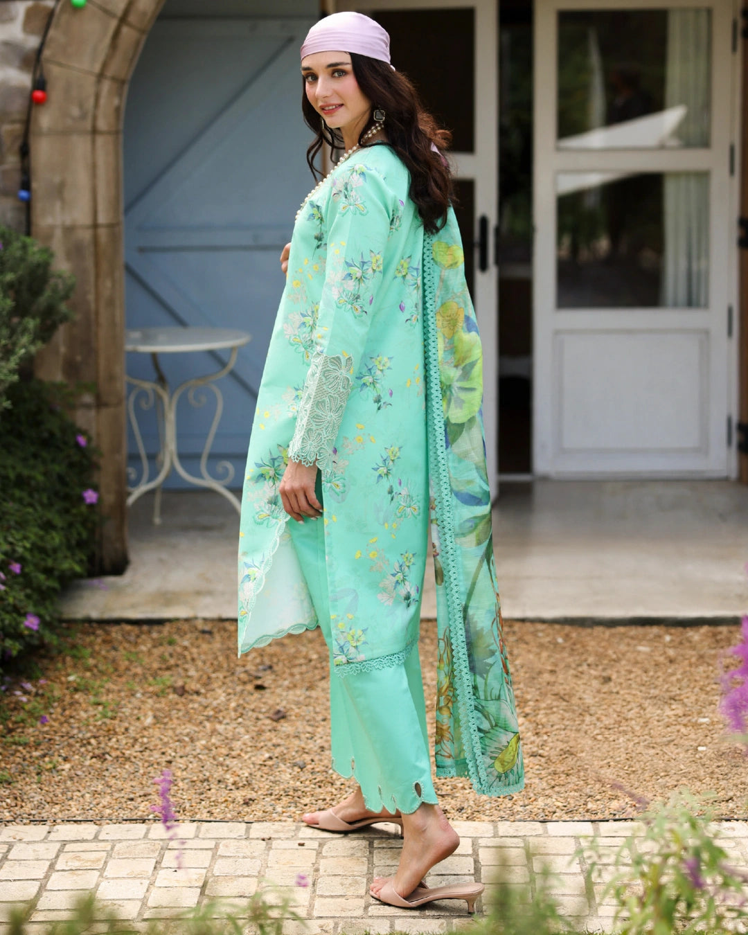 Rang Rasiya – Lifetime Collection Unstitched 3PC Suit SAGE