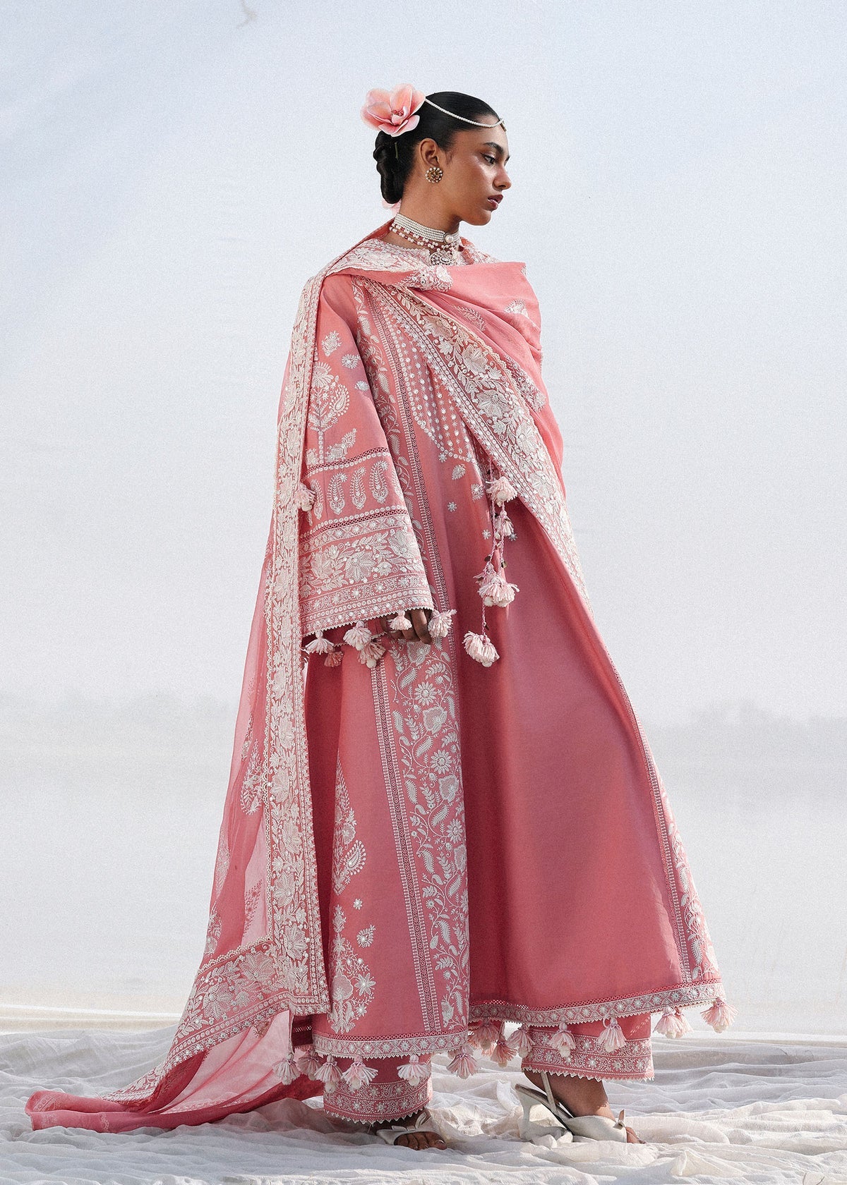 Hussain Rehar Luxury Lawn by Sorti – 3 Piece Unstitched Suit