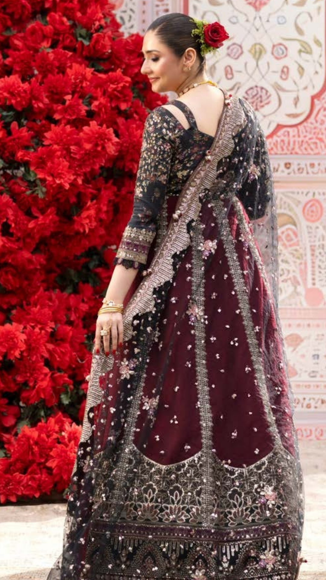 Nureh Jhoomro Embroidered Unstitched 3 peice Luxury Formals suite 2026 (NL-95)