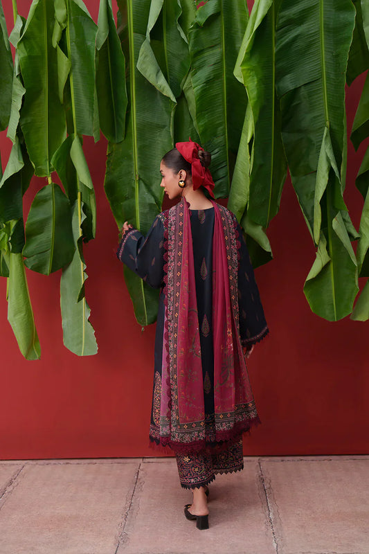 Laanem by Saira Rizwan Unstitched Embroidered Lawn 3 Piece Suit (AZAI-A)