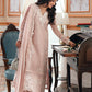 Azure Ensembles '26 - Premium 3 Piece Unstitched Suit (Rosebud)