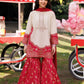 Garnet Embroidered Lawn Stitched 3 Piece Suit (Tickle Pink) | Summer Collection 2026