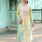 Qalamkar Qprints | Digital Printed Lawn Chikankari Embroidered Unstitched Suit | JOVIE