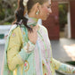 Qalamkar Qprints | Digital Printed Lawn Chikankari Embroidered Unstitched Suit | JOVIE